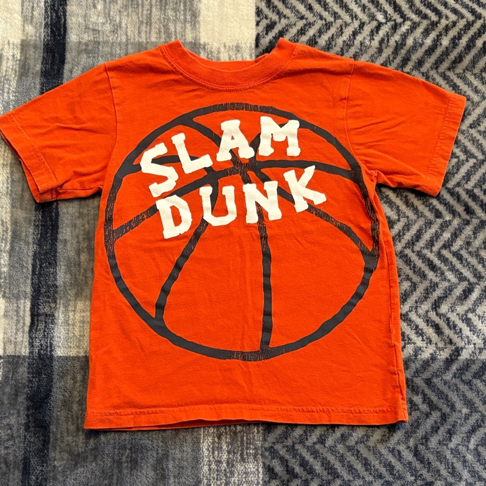 Place Bright Orange Basketball Tee